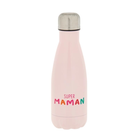 Bouteille isotherme TELL Super maman